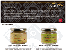 Tablet Screenshot of kankay.cl